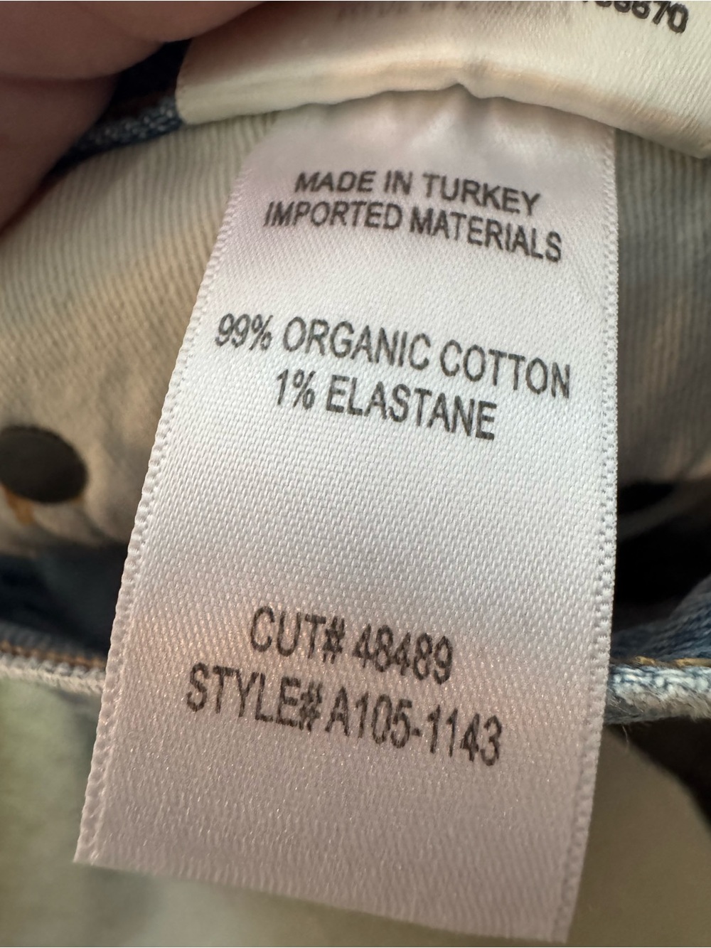 Agolde Remy High Rise Straight Jeans (Color Collision) - Picture 6 of 6